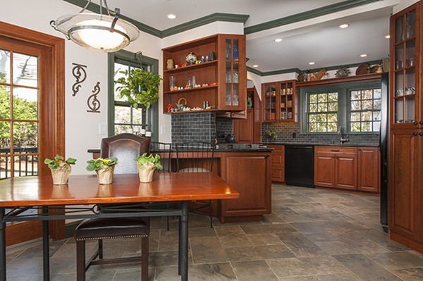 94 Devonshire Road Newton, MA 02468 - Photo 3 of 17 a kitchen with a sink and cabinets
