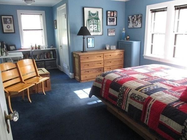 94 Devonshire Road Newton, MA 02468 - Photo 10 of 17 a bedroom with a bed and a dresser next to a window
