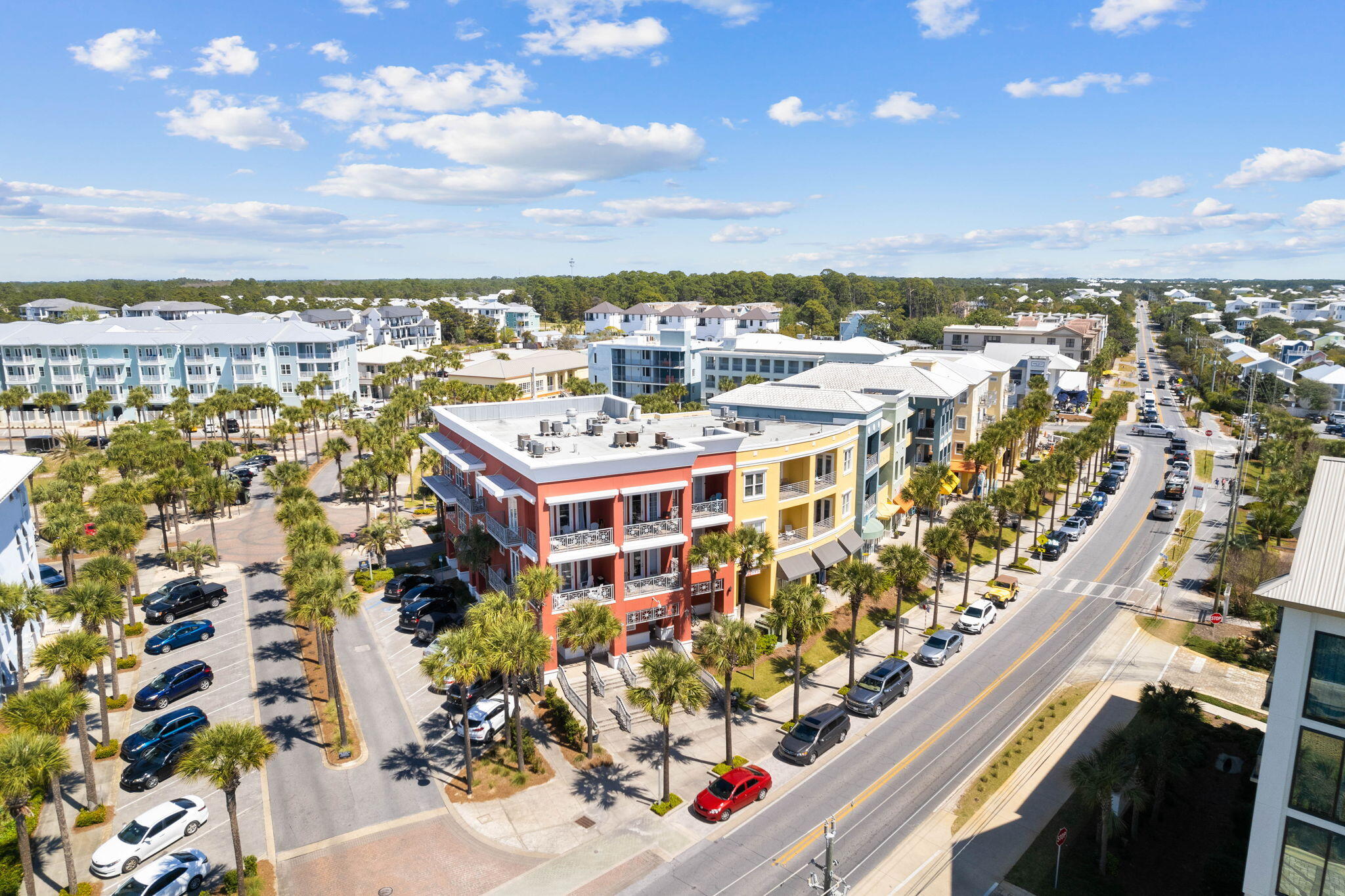 144 Spires Lane, Unit 310 Santa Rosa Beach, FL 32459 - Photo 37 of 41 an aerial view of a multi story parking building