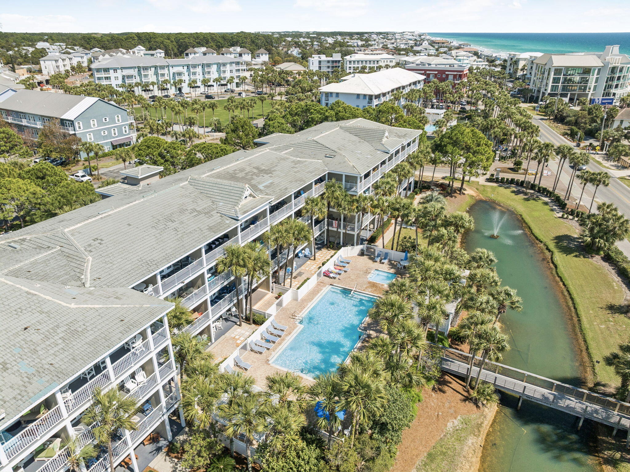 144 Spires Lane, Unit 310 Santa Rosa Beach, FL 32459 - Photo 4 of 41 an aerial view of residential houses with outdoor space
