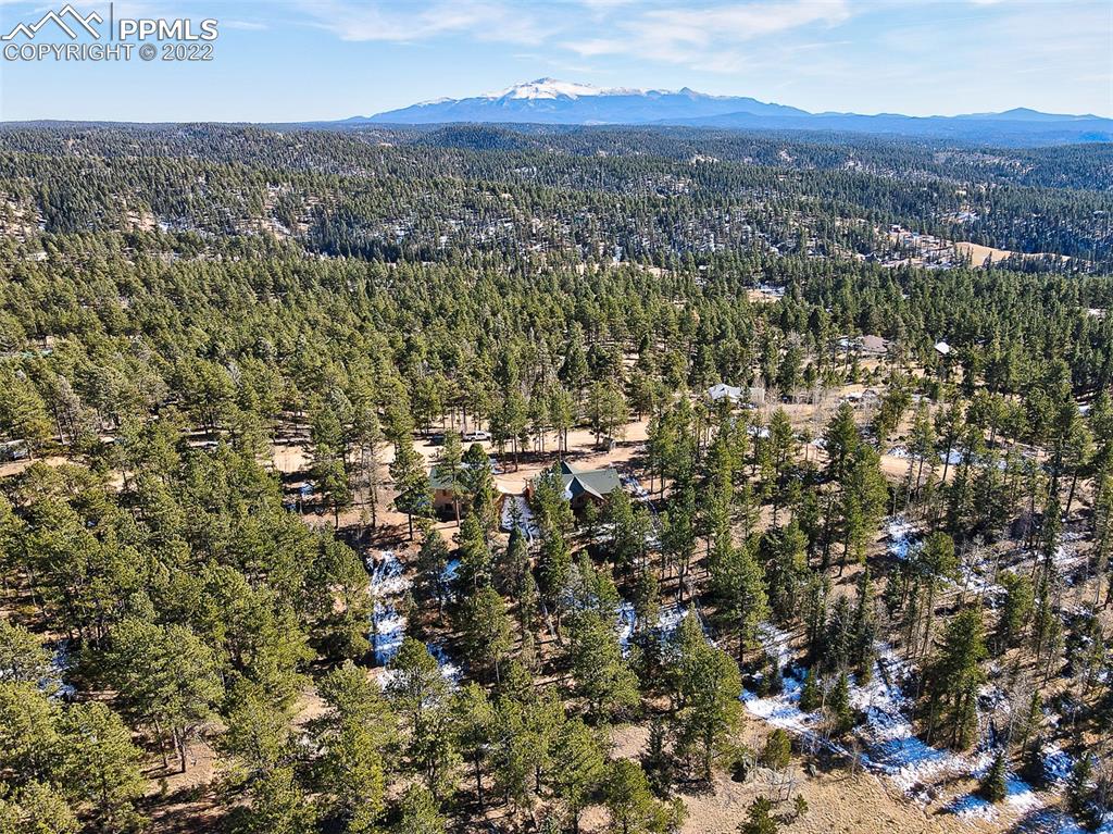 897 Fossil Creek Road Florissant, CO 80816 - Photo 40 of 40 view of city and mountain