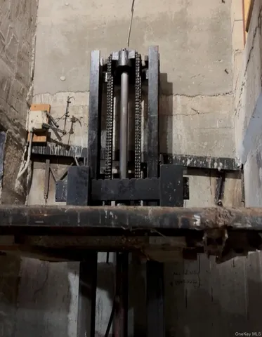a kitchen with a table and chairs in it