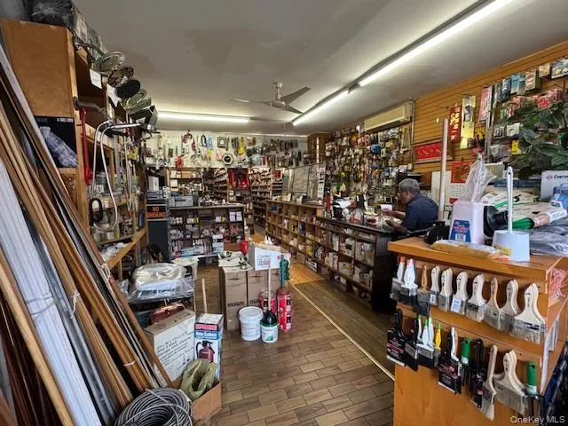 a city room with lots of fruit and vegetables