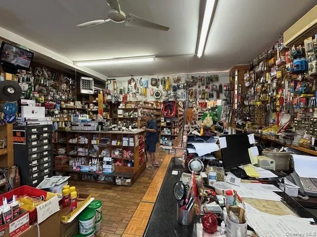 a view of storage and utility room