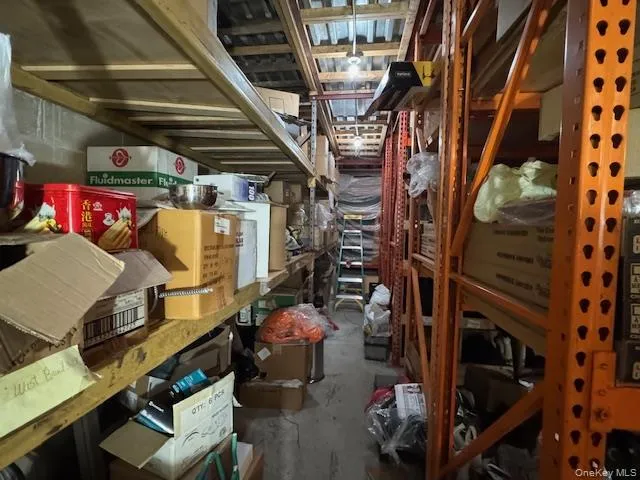 a room with gym equipment