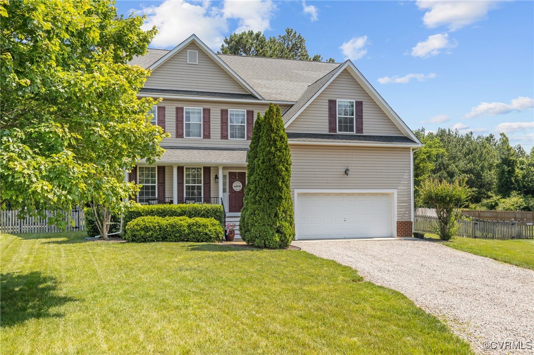 14300 Wallingham Loop Midlothian, VA 23114 - Photo 3 of 50 a front view of a house with garden
