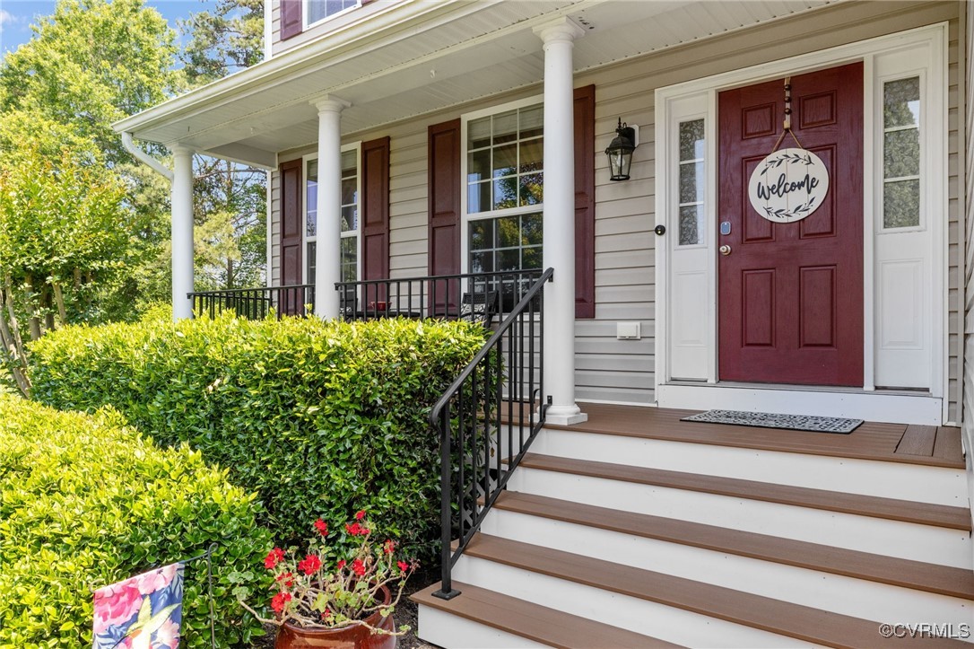 14300 Wallingham Loop Midlothian, VA 23114 - Photo 7 of 50 a front view of a house with entryway