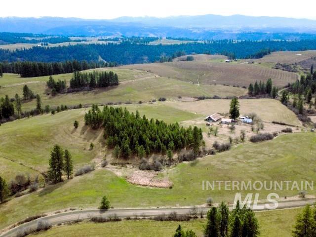 1188 Kidder Ridge Road Kamiah, ID 83536 - Photo 16 of 39 Aerial view of sparsely populated area with a mountainous background