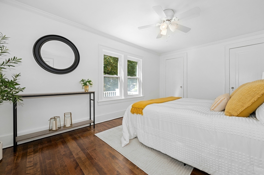 5 Coombs Road Worcester, MA 01602 - Photo 22 of 38 a bedroom with a bed and a large window