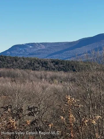 a view of mountain with outdoor space