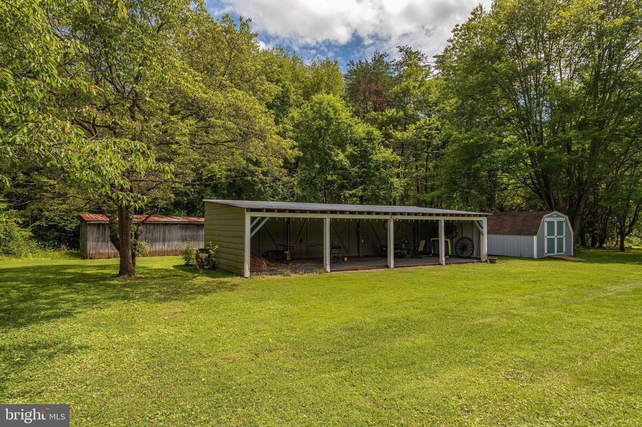 9759 Clarkes Road Bealeton, VA 22712 - Photo 53 of 56 3-sided Pavilion for outdoor fun & cookouts