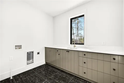 a view of an empty room with window