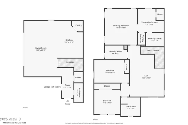 $2,400 | 1132 South Amulet, Mesa, AZ 85208