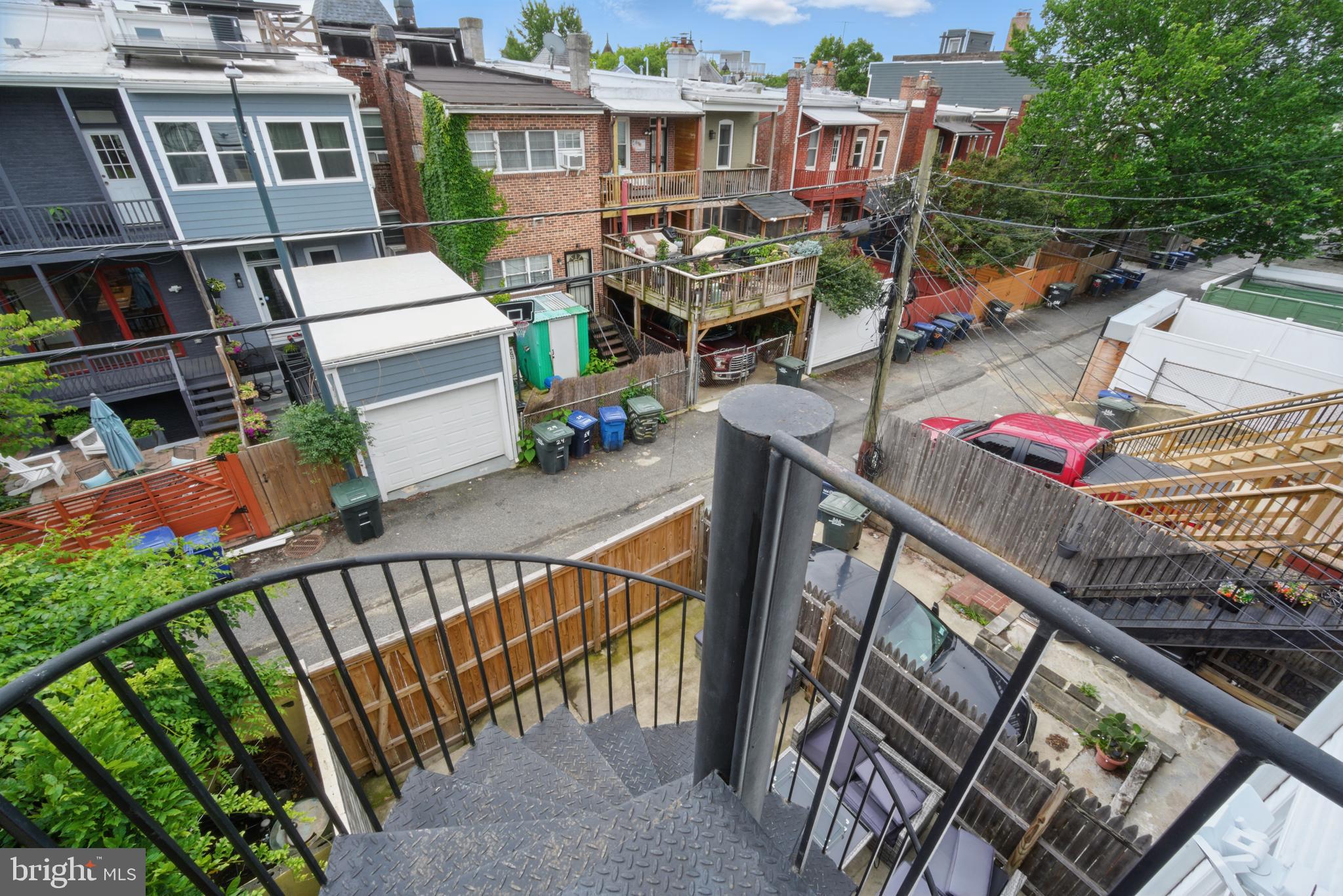 28 T Street Northwest, Unit 3 Washington, DC 20001 - Photo 30 of 34 a view of city from balcony