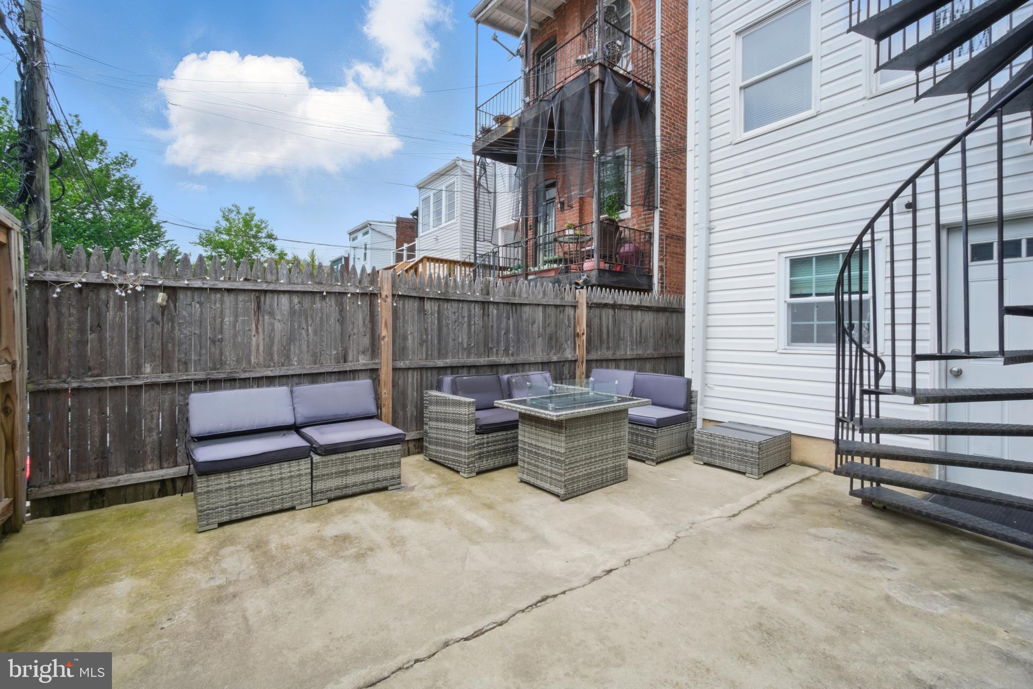 28 T Street Northwest, Unit 3 Washington, DC 20001 - Photo 32 of 34 a view of a terrace with furniture