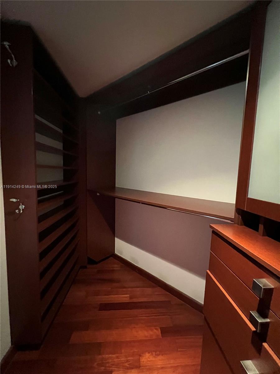 350 South Miami Avenue, Unit 1502 Miami, FL 33130 - Photo 21 of 30 a view of walk in closet