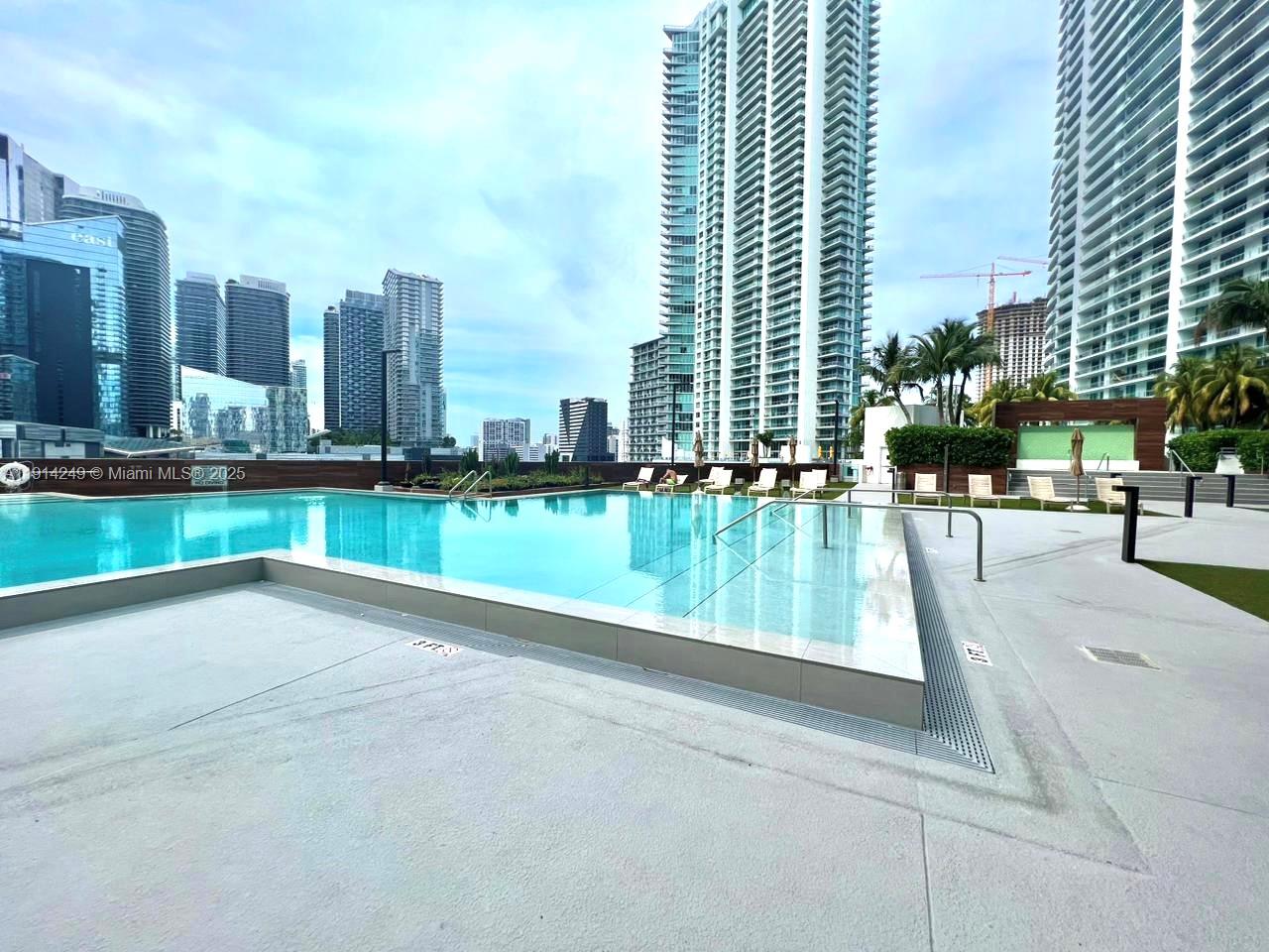 350 South Miami Avenue, Unit 1502 Miami, FL 33130 - Photo 23 of 30 a view of swimming pool and outdoor space