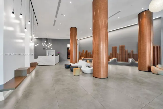 a very nice looking room with a large window