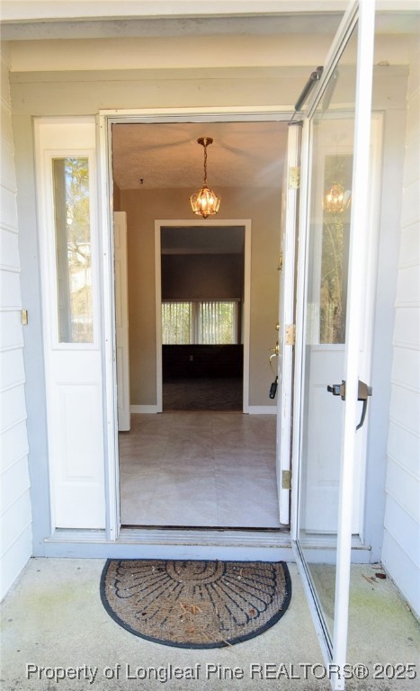2347 Rolling Hill Road Fayetteville, NC 28304 - Photo 2 of 26 a view of a hallway with a front door