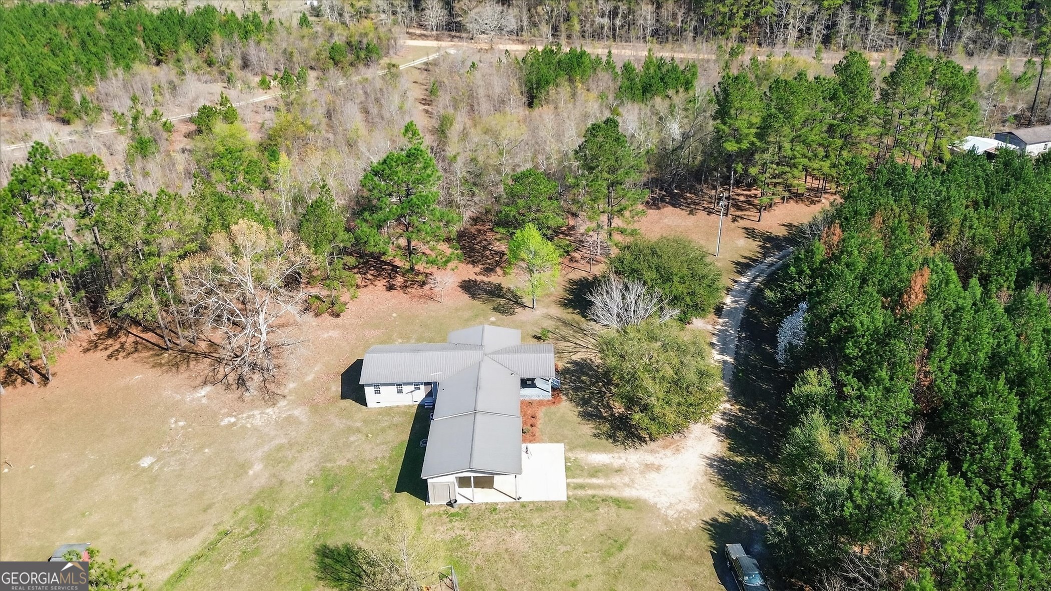 395 Winchester Road Sylvania, GA 30467 - Photo 59 of 60 a view of a house with a yard