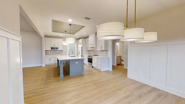 wooden floor in an empty room