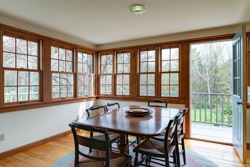 111 Audubon Road Northampton, MA 01053 - Photo 18 of 39 a view of a dining room with furniture and window
