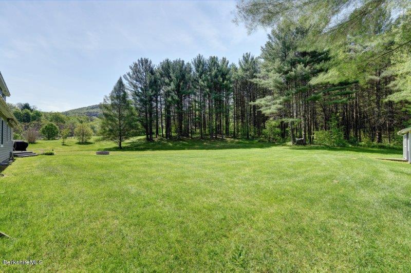 57 Lake Road Richmond, MA 01254 - Photo 6 of 39 Backyard open and wooded