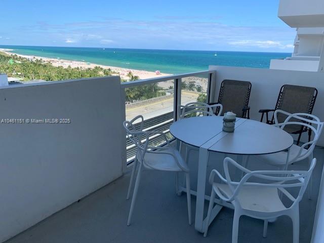 100 Lincoln Road, Unit 1129 Miami Beach, FL 33139 - Photo 14 of 31 a view of a dining room with furniture and a window