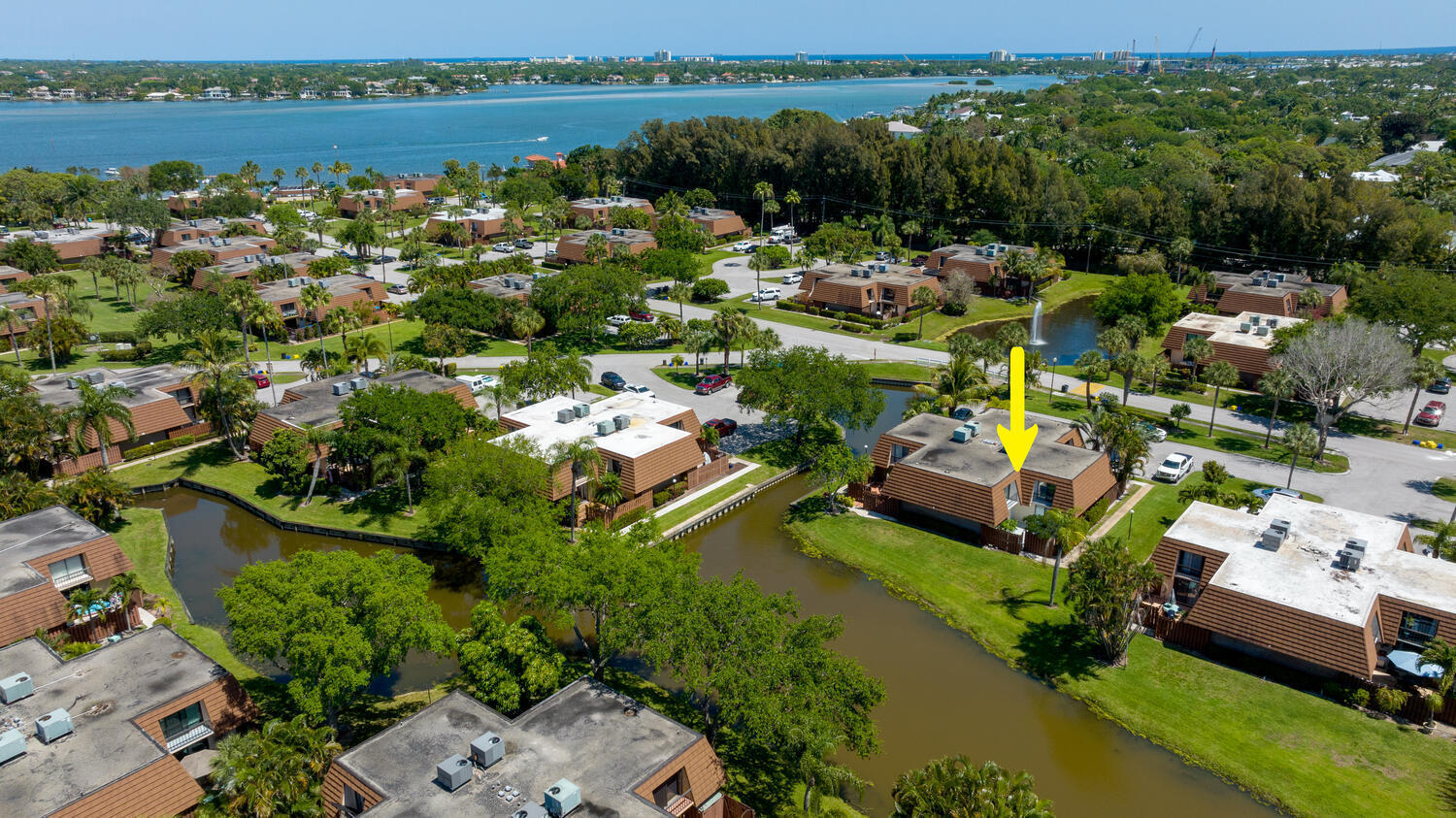 825 Center Street, Unit 8D Jupiter, FL 33458 - Photo 23 of 50 Aerial