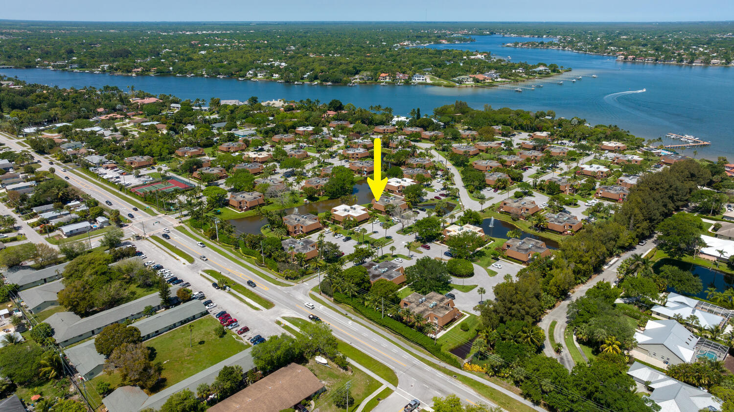825 Center Street, Unit 8D Jupiter, FL 33458 - Photo 27 of 50 Aerial