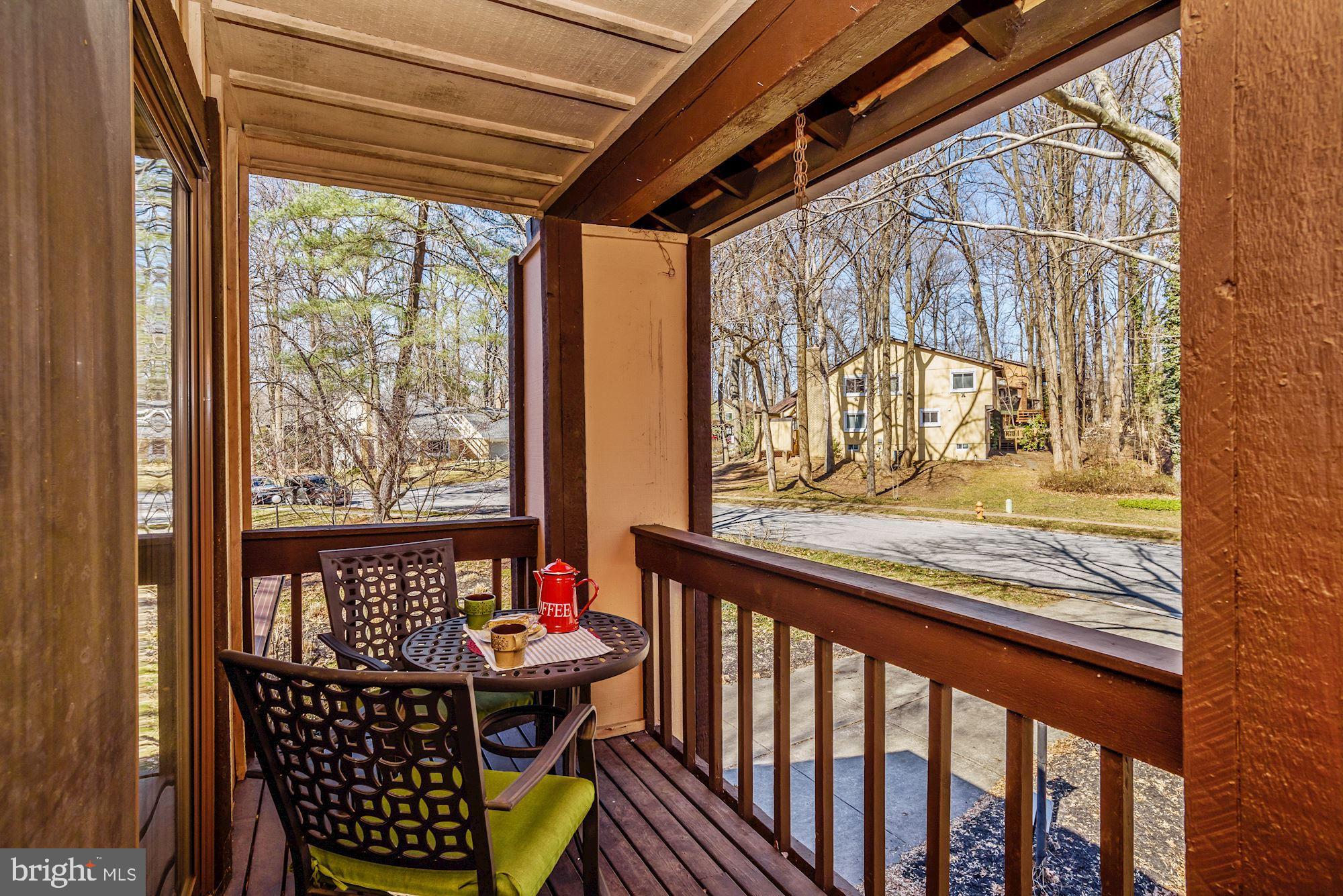 11065 Swansfield Road Columbia, MD 21044 - Photo 22 of 36 Private Master Suite Balcony