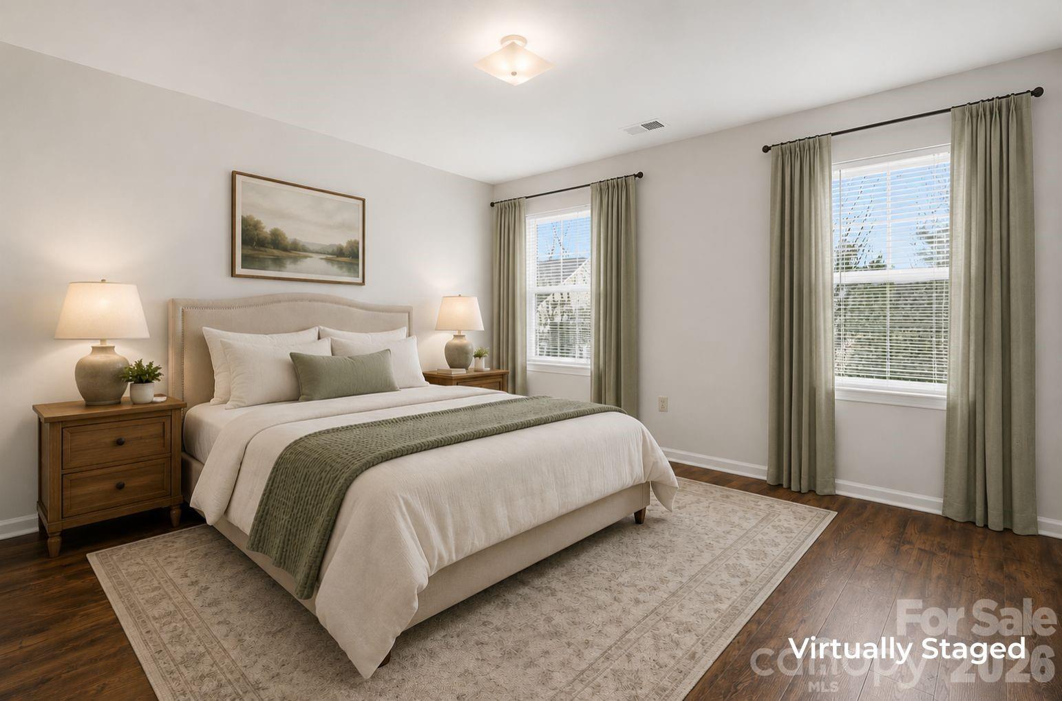 711 Stone Village Drive Fort Mill, SC 29708 - Photo 3 of 46 a bedroom with a bed and a window