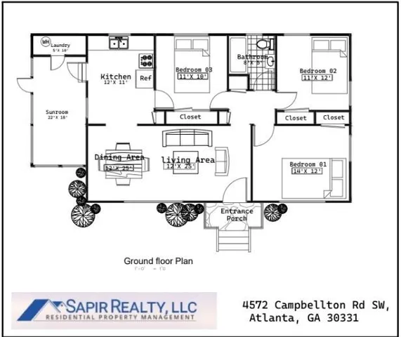 $1,600 | 4572 Campbellton Road Southwest, Atlanta, GA 30331