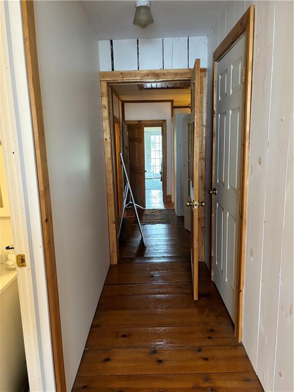 0 State Route 2006 Rural Valley, PA 16249 - Photo 16 of 28 a view of a hallway with wooden floor and staircase