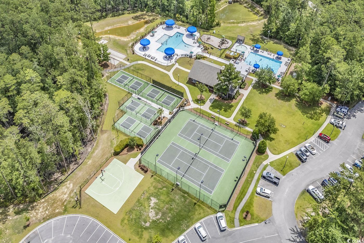 126 Dreamland Drive Murrells Inlet, SC 29576 - Photo 38 of 40 Bird's eye view of a pool area