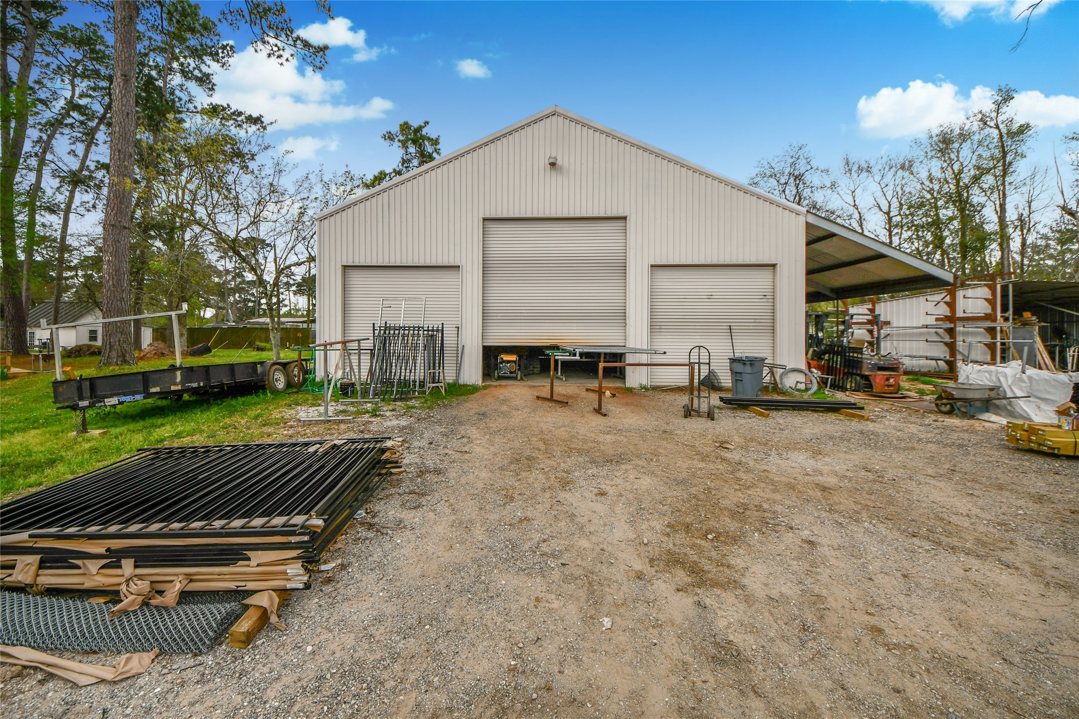 5310 Logston Lane Spring, TX 77389 - Photo 18 of 47 Large Warehouse/Barn used for Construction of Fences