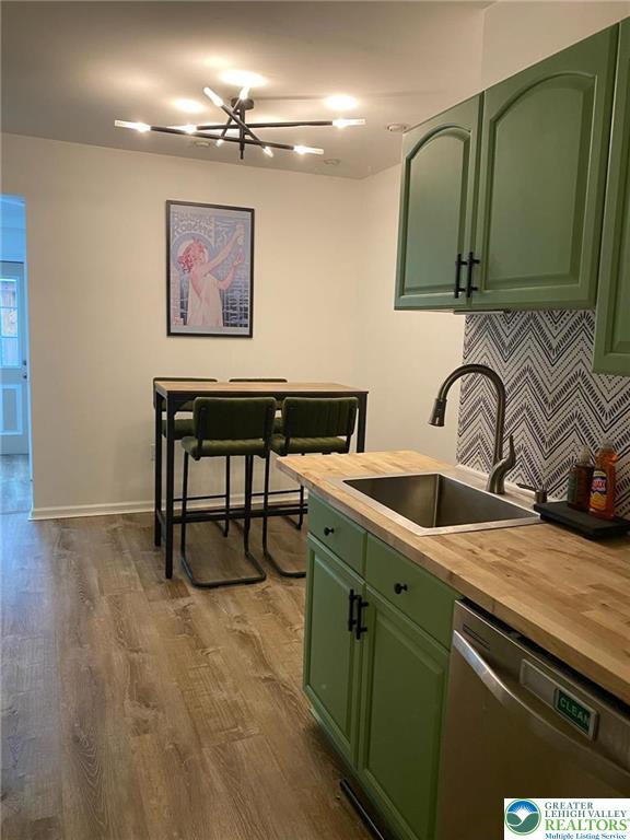 37 Evergreen Street Nazareth, PA 18064 - Photo 11 of 32 a view of a kitchen with a sink and cabinets