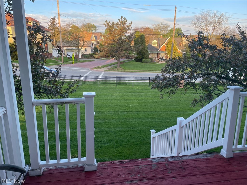4440 Sexton Road Cleveland, OH 44105 - Photo 11 of 38 Back porch view