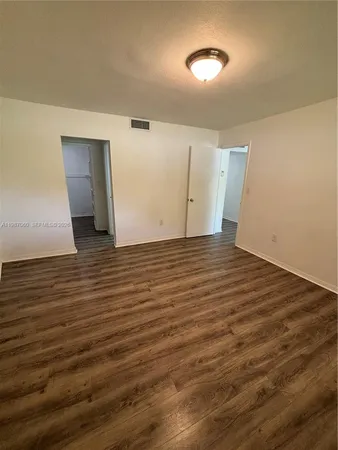 wooden floor in a room