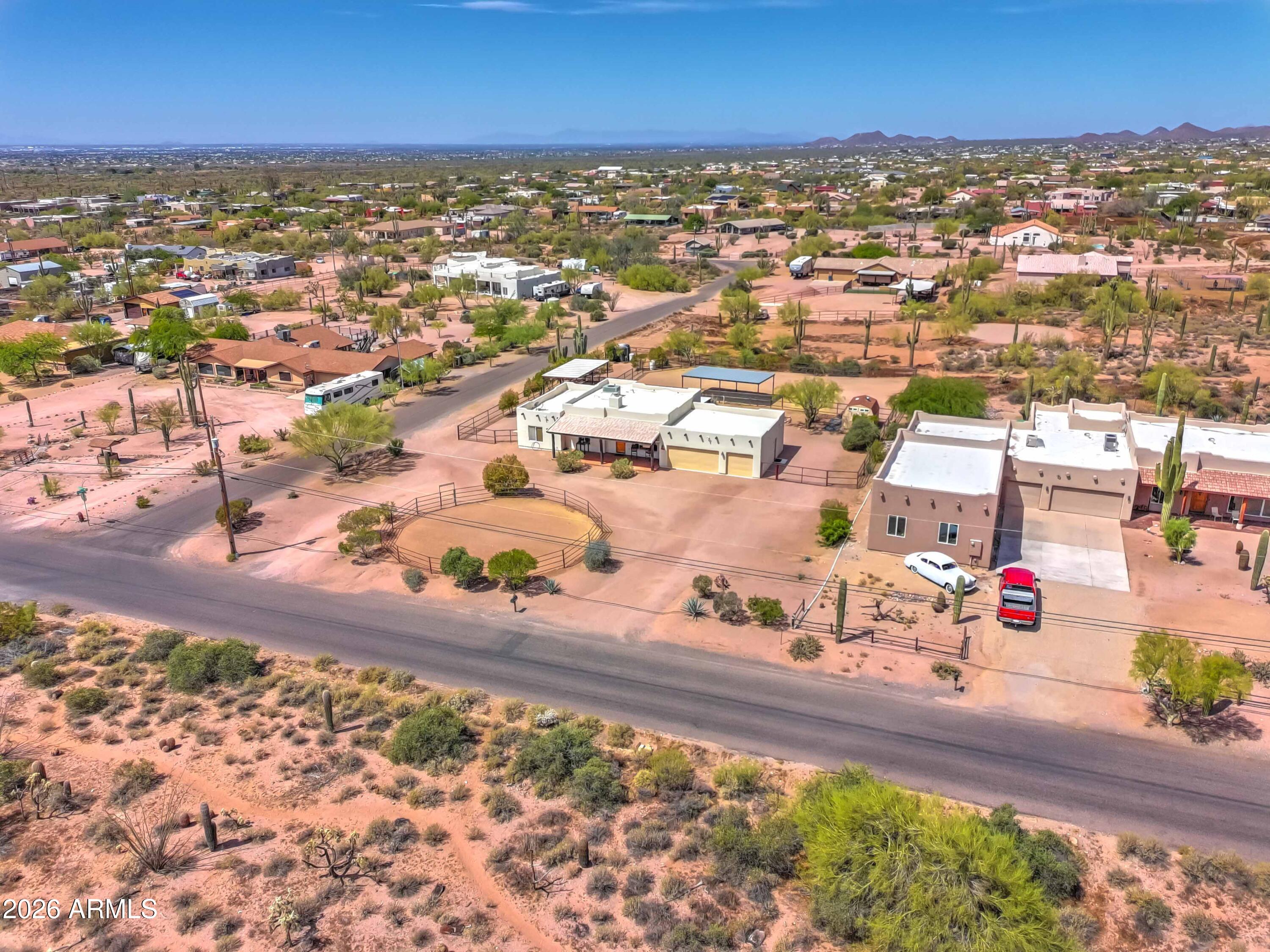 4642 North Tomahawk Road Apache Junction, AZ 85119 - Photo 2 of 41 an aerial view of a city