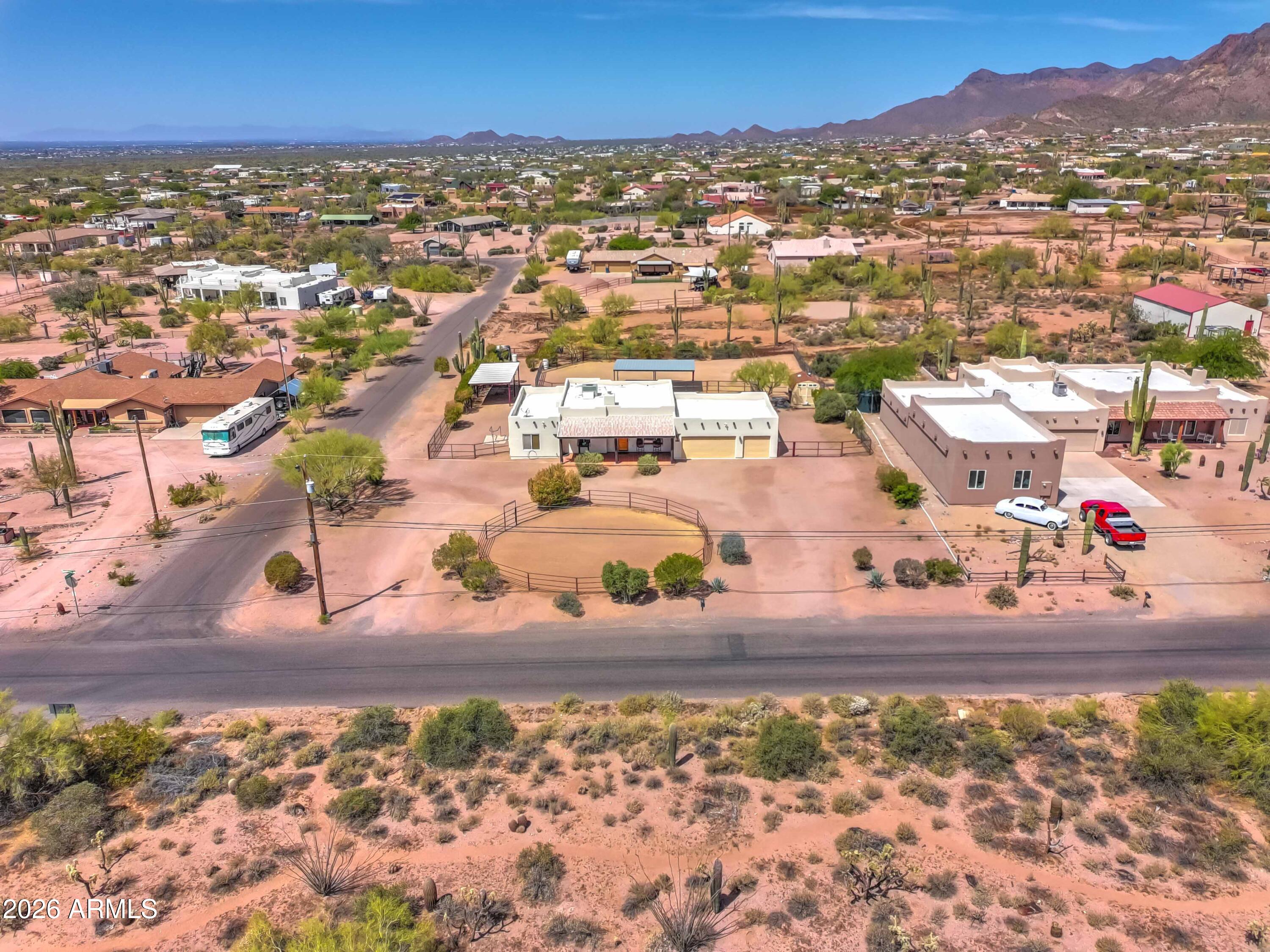 4642 North Tomahawk Road Apache Junction, AZ 85119 - Photo 35 of 41 an aerial view of multiple house