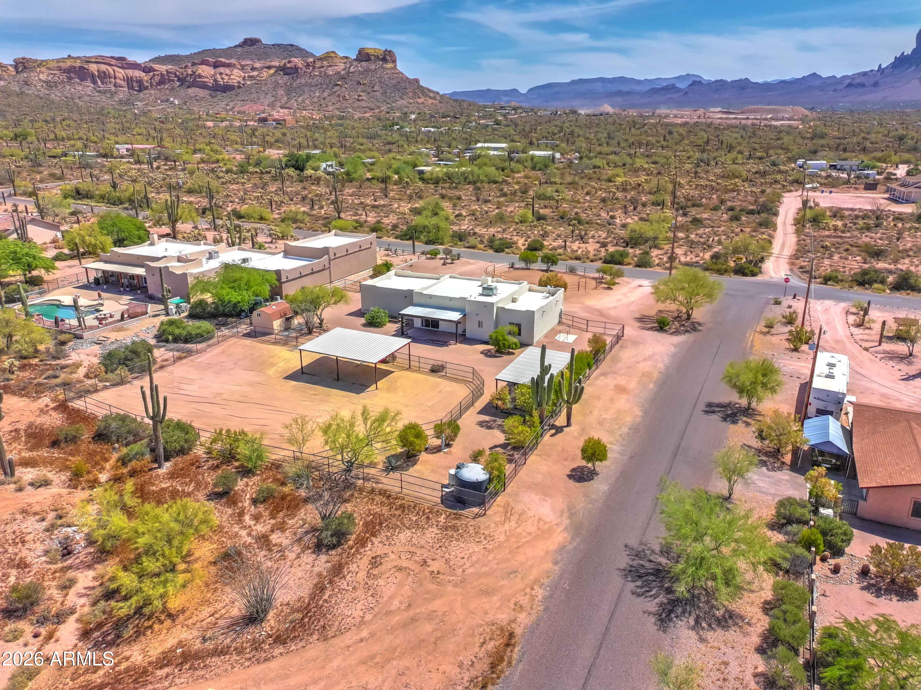 4642 North Tomahawk Road Apache Junction, AZ 85119 - Photo 38 of 41 a view of a city with mountains