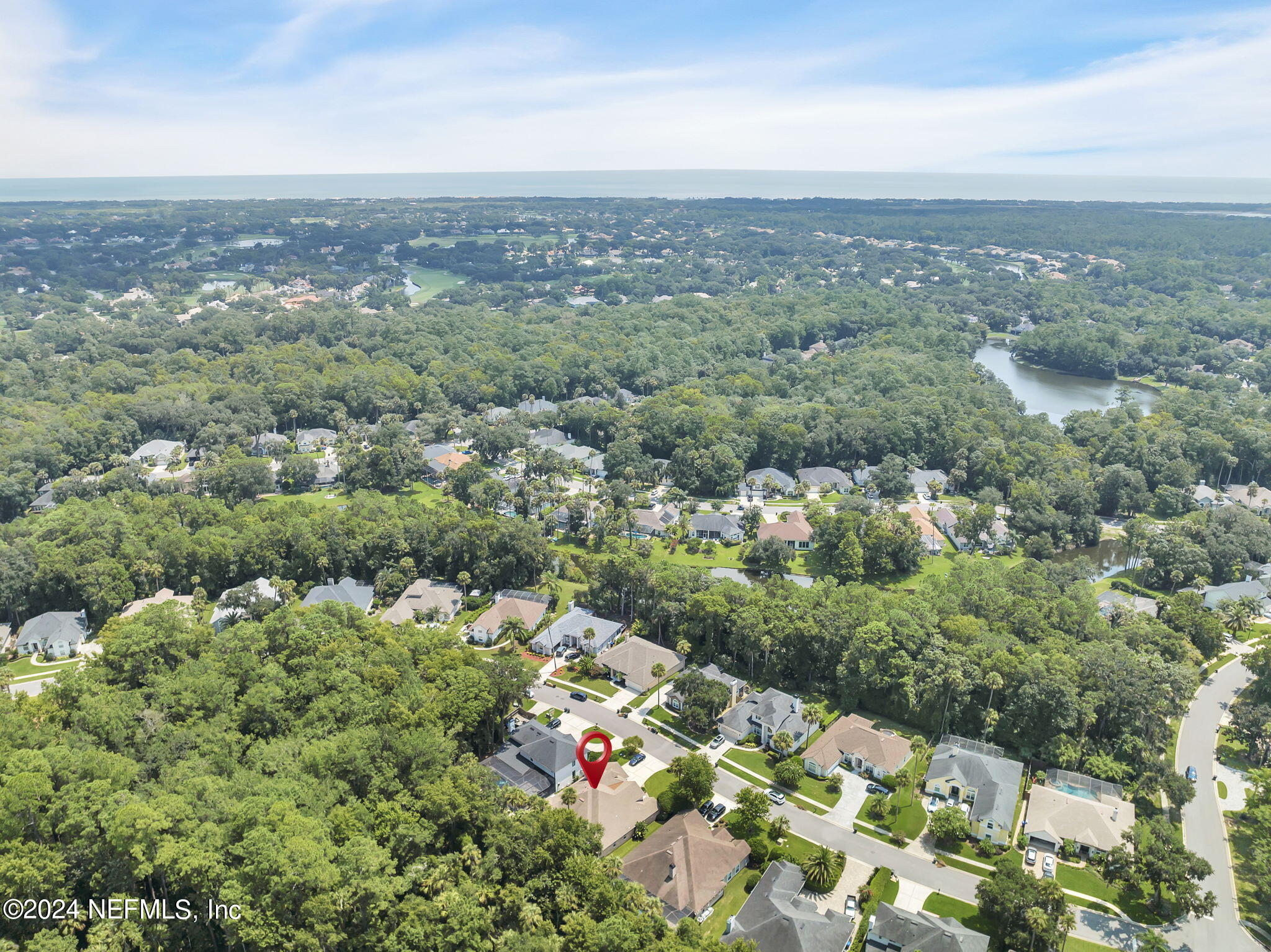 789 Mill Stream Road Ponte Vedra Beach, FL 32082 - Photo 46 of 46 an aerial view of multiple house