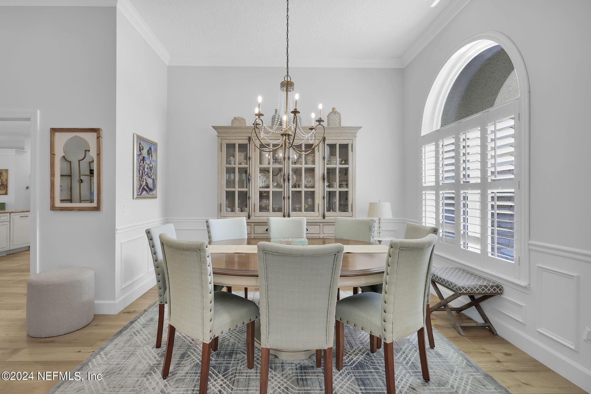 789 Mill Stream Road Ponte Vedra Beach, FL 32082 - Photo 6 of 46 a view of a dining room with furniture window and outside view