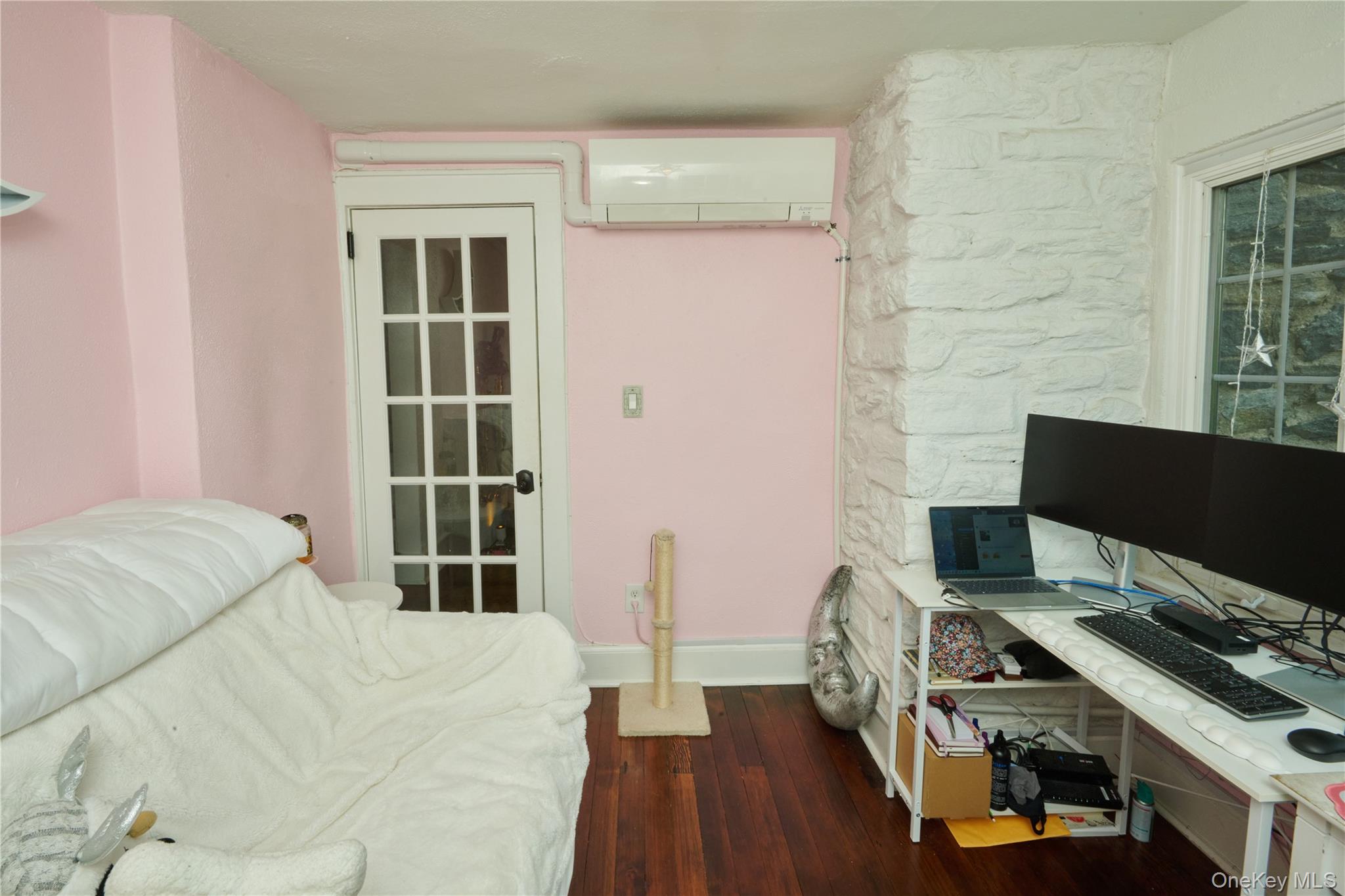 7 Avondale Road Yonkers, NY 10710 - Photo 16 of 36 a bedroom with a bed and a computer on a desk next to a window
