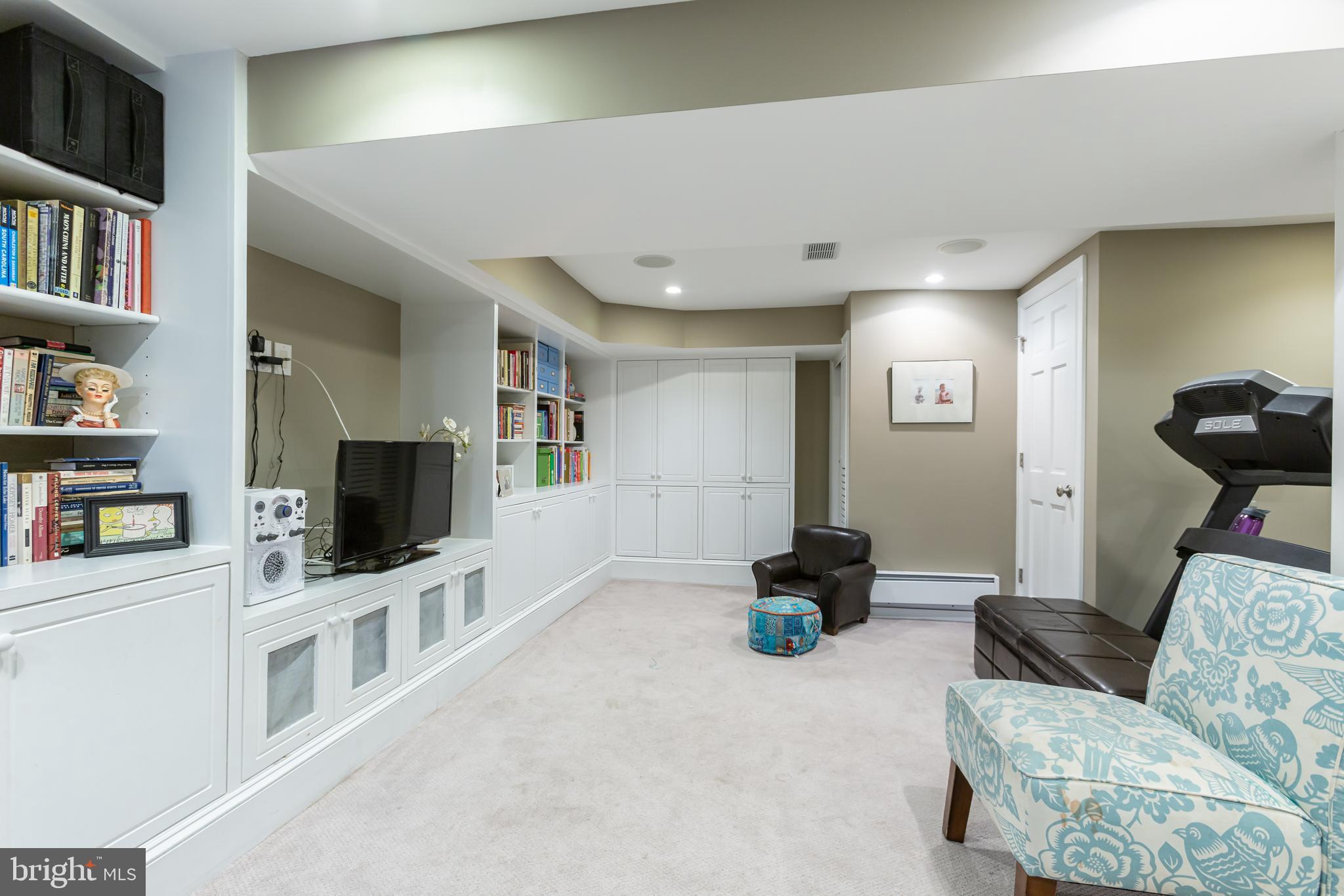 3618 Spring Street Chevy Chase, MD 20815 - Photo 16 of 39 Lower level recreation room