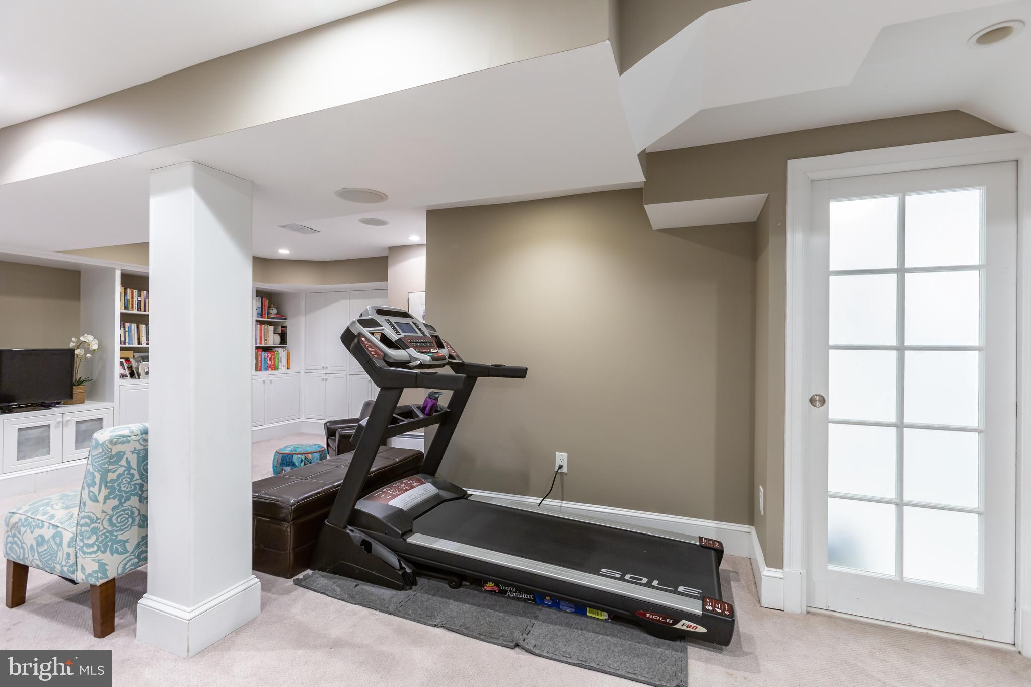 3618 Spring Street Chevy Chase, MD 20815 - Photo 19 of 39 Who needs a peloton when you have a treadmill!