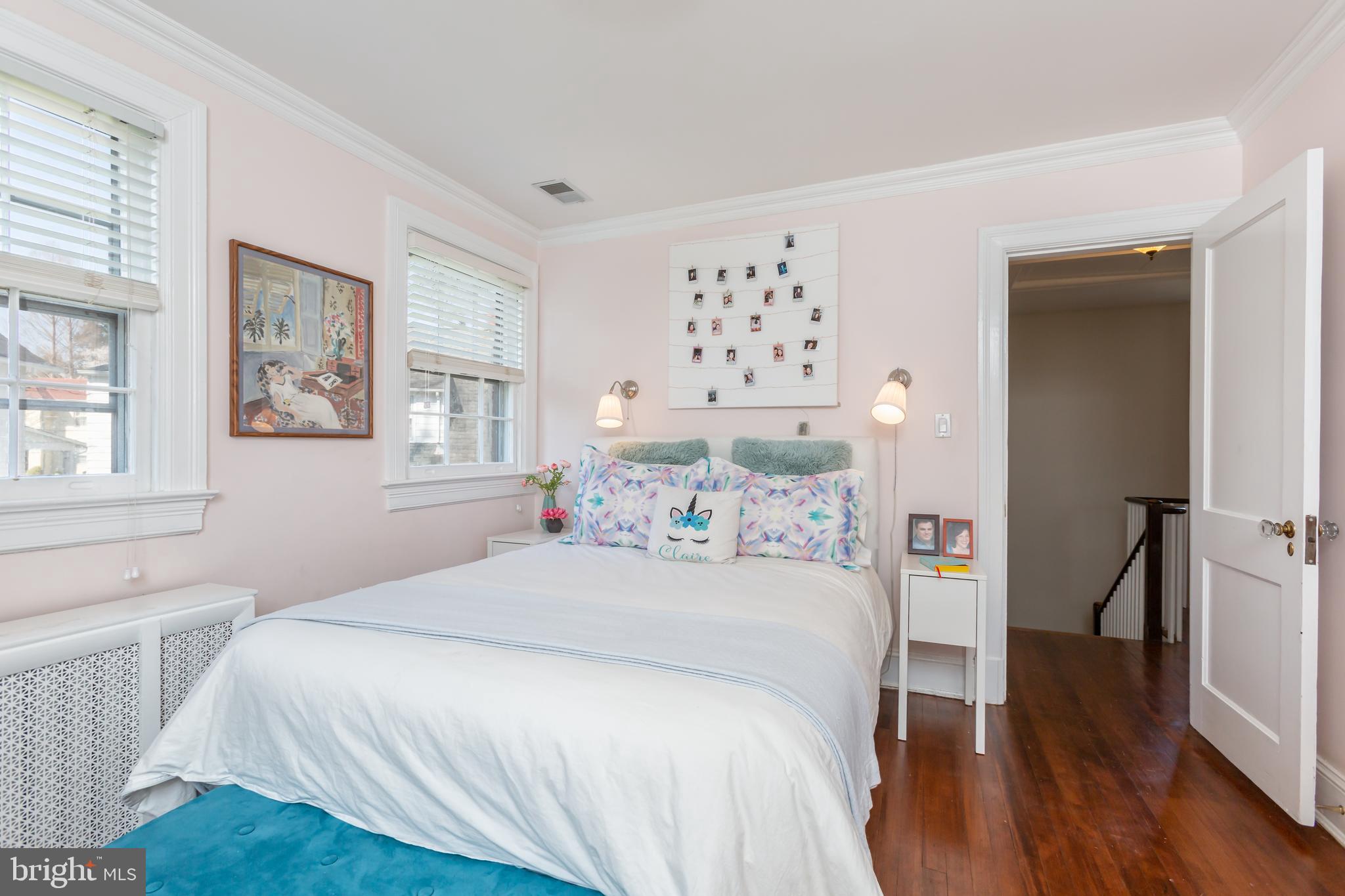 3618 Spring Street Chevy Chase, MD 20815 - Photo 22 of 39 Second bedroom with ceiling fan