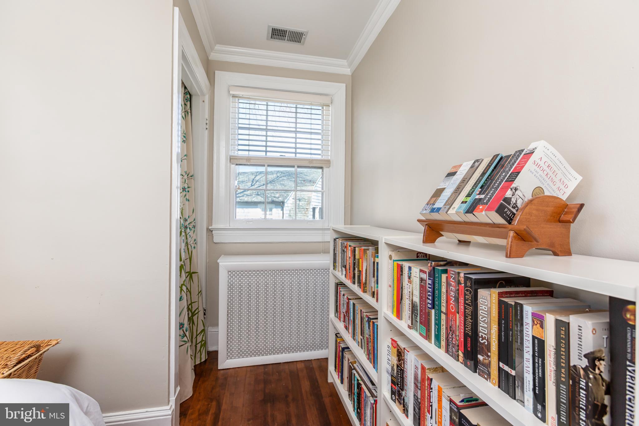 3618 Spring Street Chevy Chase, MD 20815 - Photo 25 of 39 Third bedroom with great book shelves