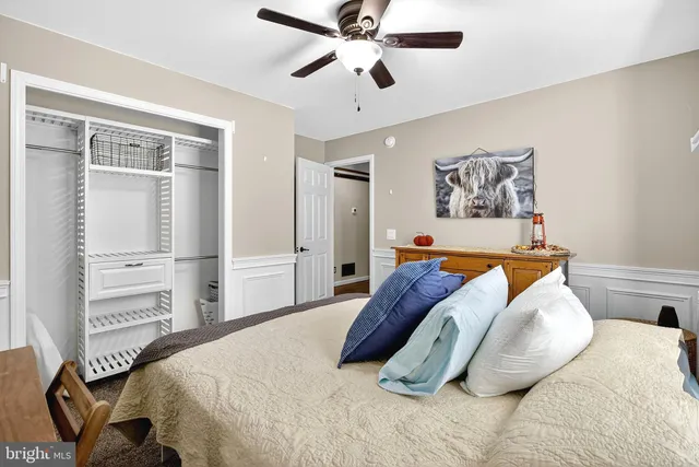 a view of a backyard with a garden